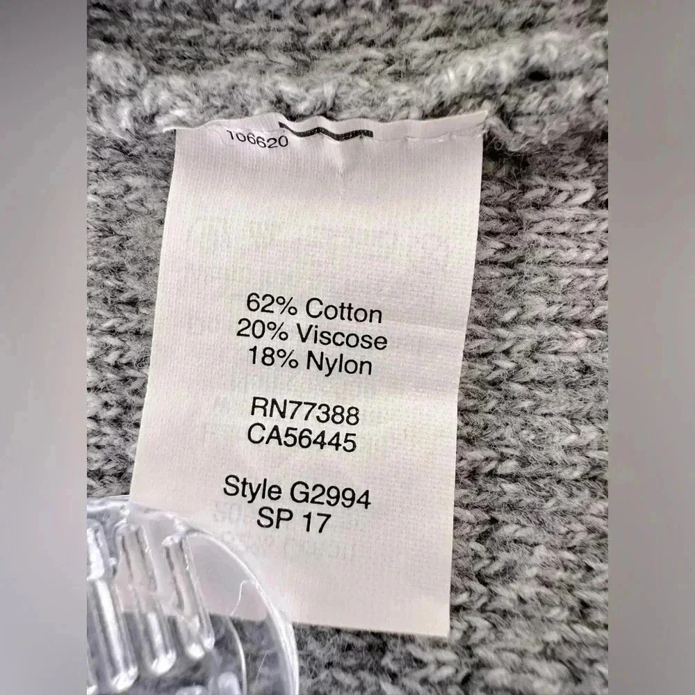 Madewell Side Lace -up Cardigan Size Medium - Picture 8 of 9